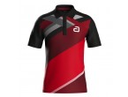 Voir Table Tennis Clothing Andro Shirt Ataxa black/red